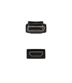 Cable DisplayPort Nanocable 10.15.4305  DisplayPort Macho - HDMI Macho  5m  Negro