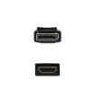 Cable DisplayPort Nanocable 10.15.4305/ DisplayPort Macho - HDMI Macho/ 5m/ Negro