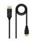 Cable DisplayPort Nanocable 10.15.4305  DisplayPort Macho - HDMI Macho  5m  Negro