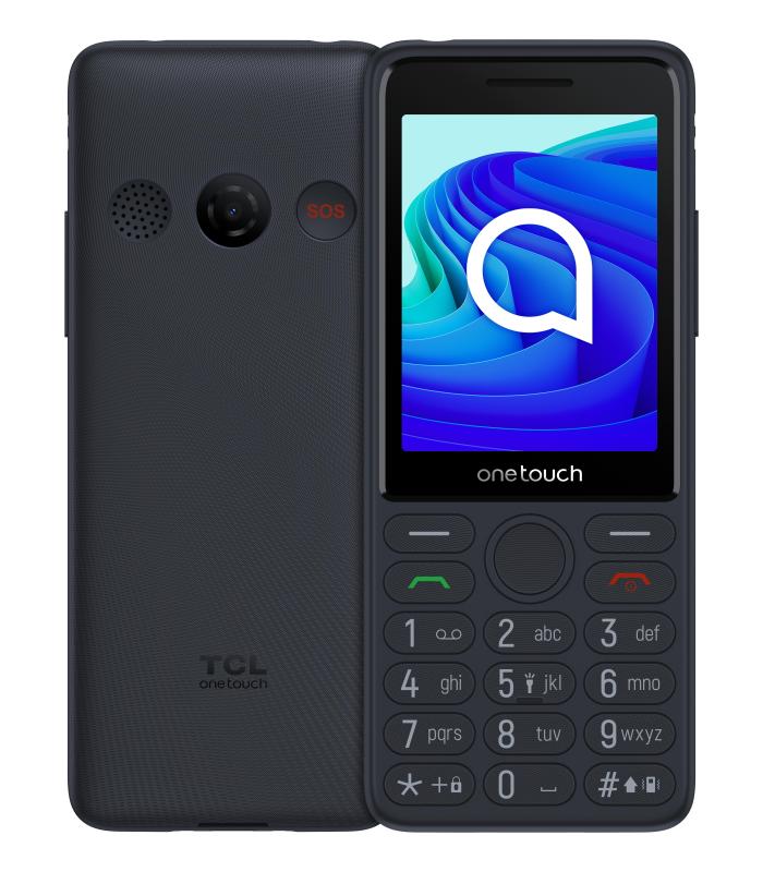 Telfono Mvil TCL One Touch 4042S Para Personas Mayores  4G  Gris Oscuro