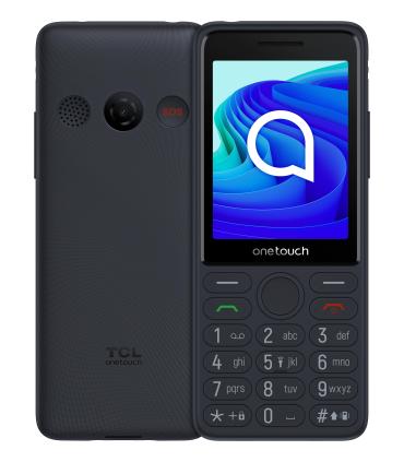 Telfono Mvil TCL One Touch 4042S Para Personas Mayores  4G  Gris Oscuro