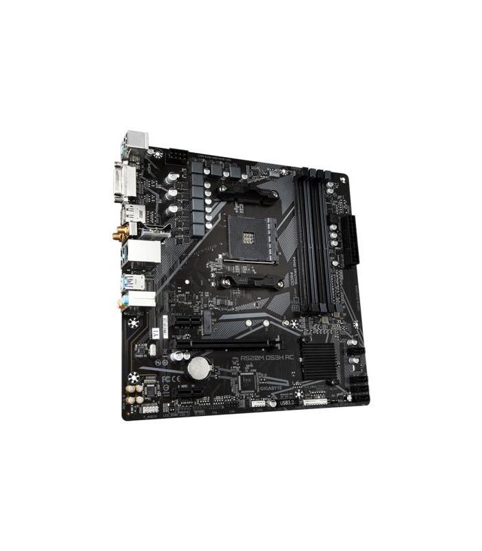 PLACA BASE GIGABYTE A520M DS3H AC 1.4 AM4 MATX 4XDDR4