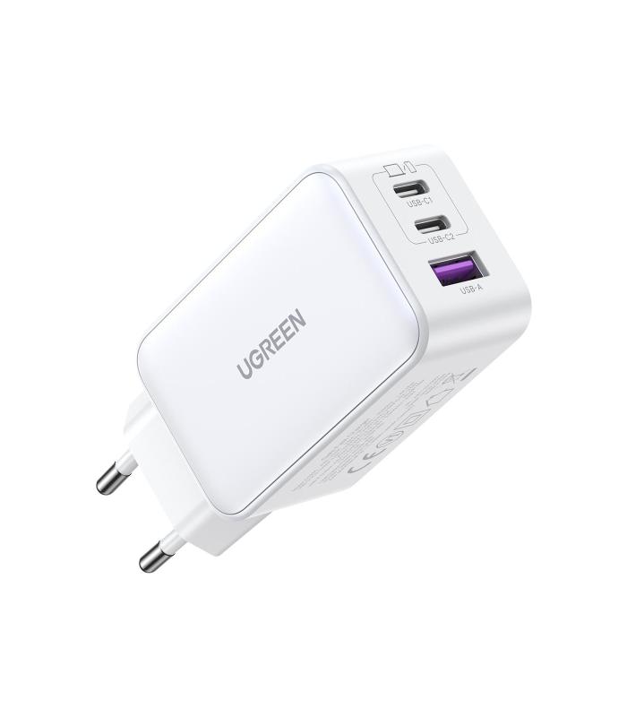 CARGADOR UGREEN NEXODE GAN 65W WHITE