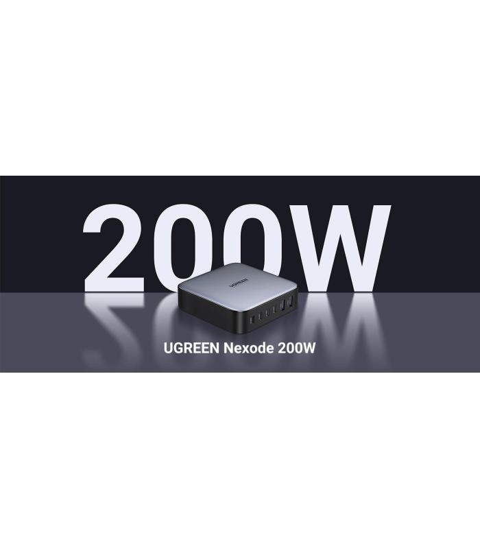 CARGADOR ESCRITORIO UGREEN 200W GaN