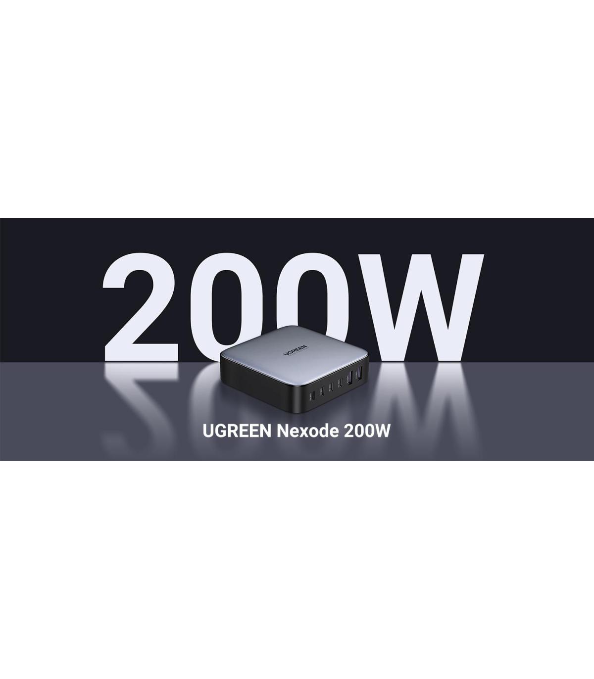 CARGADOR ESCRITORIO UGREEN 200W GaN