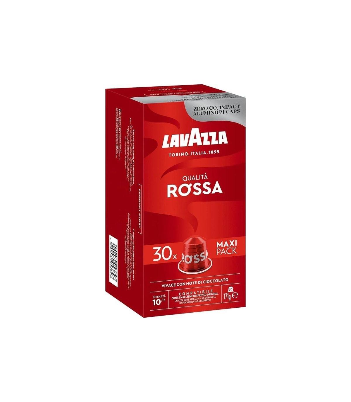 Cpsula Lavazza Qualit Rossa para cafeteras Nespresso/ Caja de 30