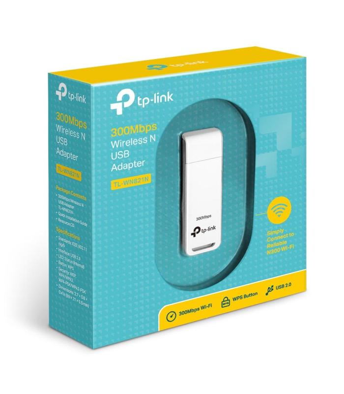 ADAPTADOR  INALMBRICO USB TP-LINK 300MBPS