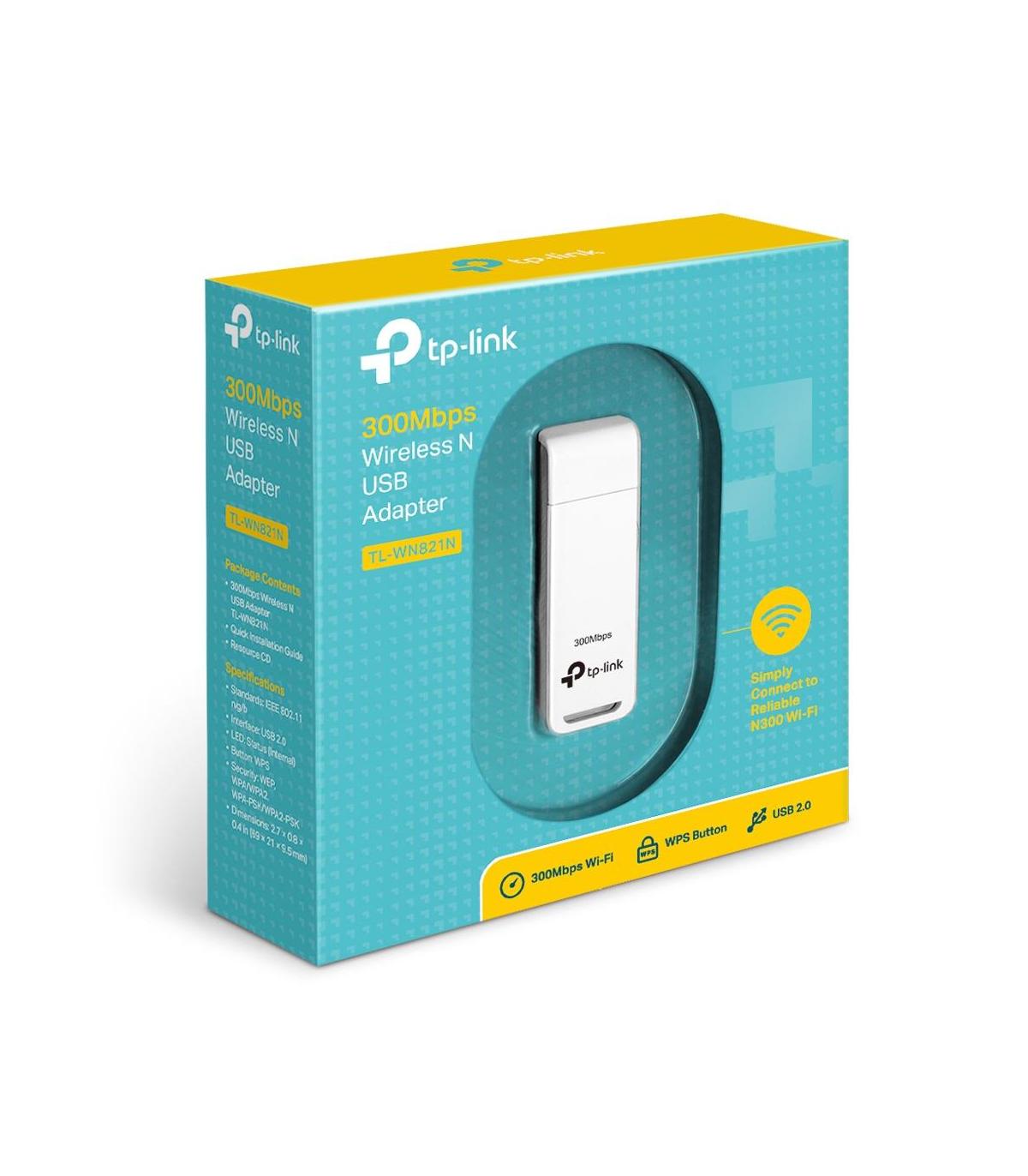 ADAPTADOR  INALMBRICO USB TP-LINK 300MBPS