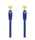 CABLE RED AISENS LATIGUILLO RJ45 LSZH CAT.7 SFTP PIMF 0.5M AZUL