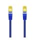 CABLE RED AISENS LATIGUILLO RJ45 LSZH CAT.7 SFTP PIMF 0.5M AZUL
