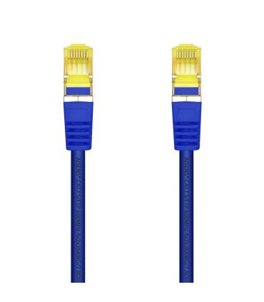 CABLE RED AISENS LATIGUILLO RJ45 LSZH CAT.7 SFTP PIMF 0.5M AZUL