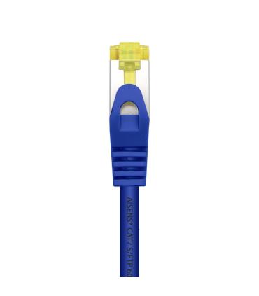 CABLE RED AISENS LATIGUILLO RJ45 LSZH CAT.7 SFTP PIMF 0.5M AZUL