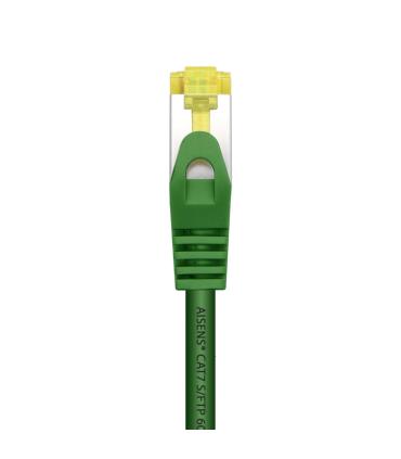 CABLE RED AISENS LATIGUILLO RJ45 LSZH CAT.7 SFTP PIMF 0.5M VERDE