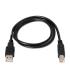 CABLE AISENS USB 2.0 IMPRESORA TIPO A M-B M NEGRO 4.5M