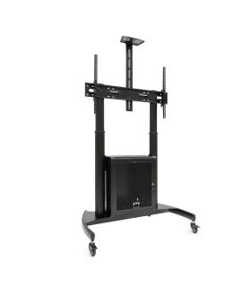 Soporte De Suelo Inclinable Con Ruedas TooQ Narnia FS20500M-B Para TV De 60-100'  Hasta 100kg
