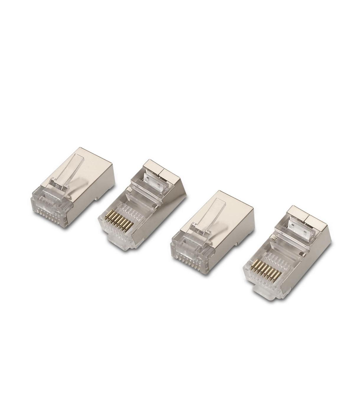 CONECTOR AISENS RJ45 8 HILOS FTP CAT.6 AWG24 (10 UDS)