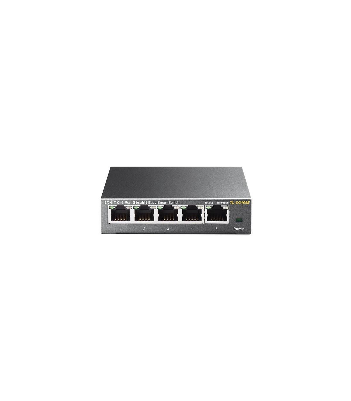SWITCH INTELIGENTE SENCILLO TP-LINK GIGABIT DE 5 PUERTOS