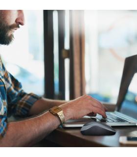 RATON LOGITECH M185 NEGRO GRIS RF INALAMBRICO PILAS