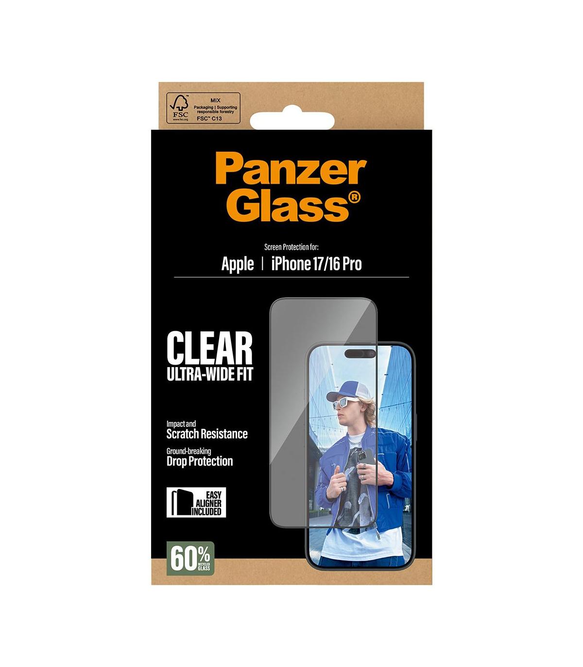 PanzerGlass Screen Protector IPhone 16Pro-17