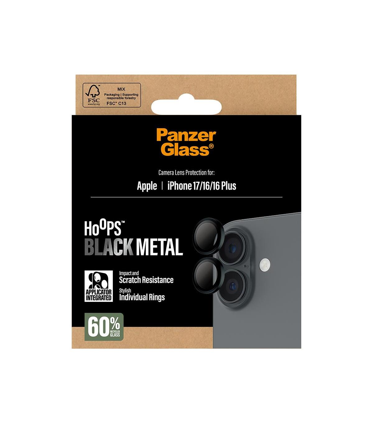 PanzerGlass Camera Protec. IPhone 17-16-16Plus Neg