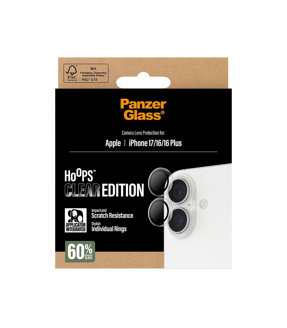 PanzerGlass Camera Protec. IPhone 17-16-16+ Transp