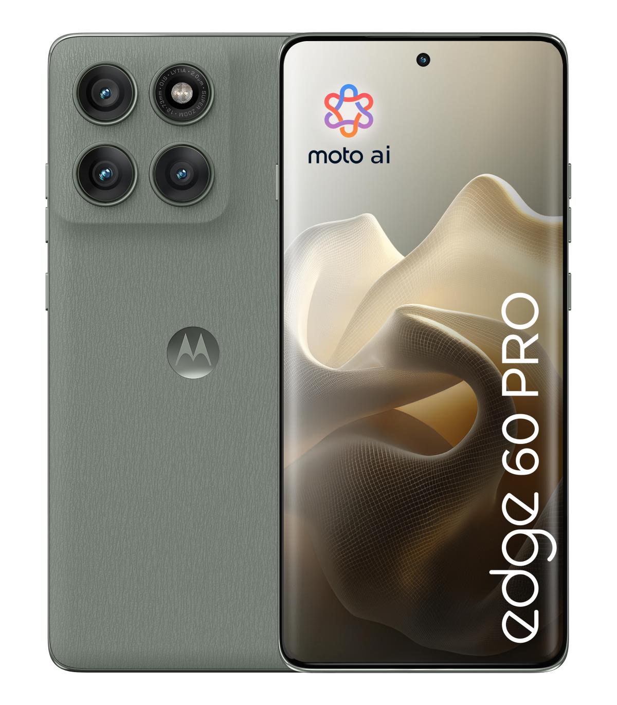 SMARTPHONE MOTOROLA MOTO EDGE 60 PRO 5G 12GB 512GB SHADOW GREEN