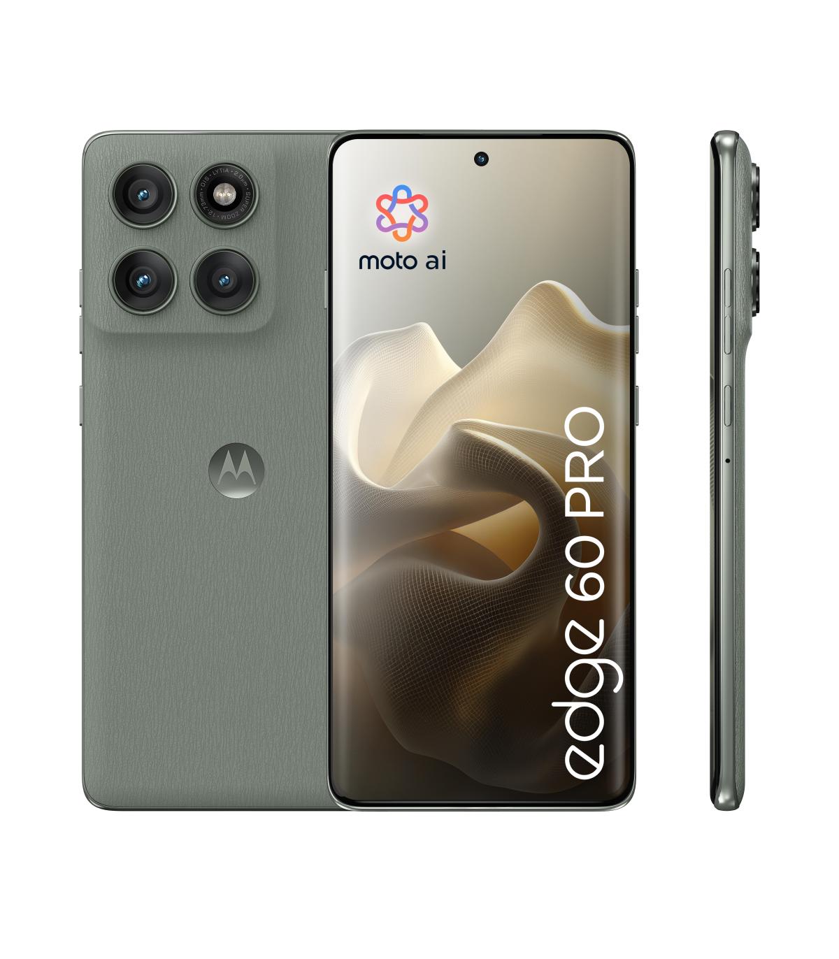 SMARTPHONE MOTOROLA MOTO EDGE 60 PRO 5G 12GB 512GB SHADOW GREEN