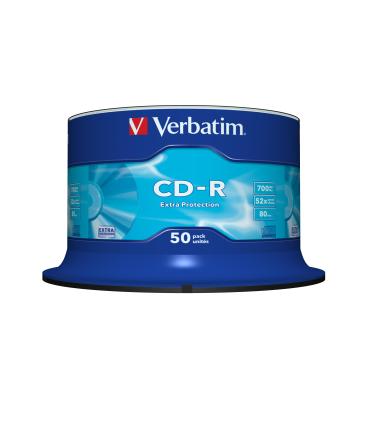 CD-R Verbatim Datalife 52X  Tarrina-50uds