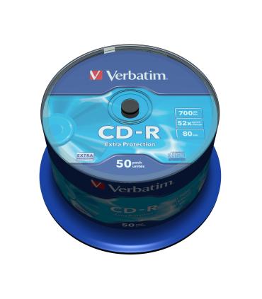 CD-R Verbatim Datalife 52X  Tarrina-50uds