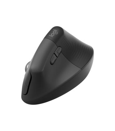 Ratn Vertical Inalmbrico Por Bluetooth  2.4GHz Logitech Lift Vertical Ergonomic Mouse Business  Hasta 4000 DPI  Grafito