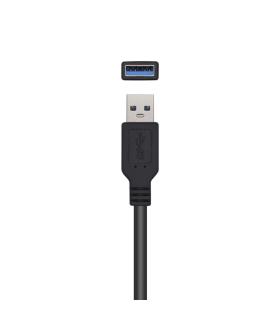 Cable Alargador USB 3.0 Con Amplificador Aisens A105-0525  USB Macho - USB Hembra  Hasta 9W  625Mbps  5m  Negro