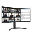 MONITOR LG 34WR55QK-B 34" LED UWQHD 5MS CURVO NEGRO HDMI X2 USB-C REGULABLE VESA