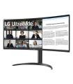 MONITOR LG 34WR55QK-B 34" LED UWQHD 5MS CURVO NEGRO HDMI X2 USB-C REGULABLE VESA