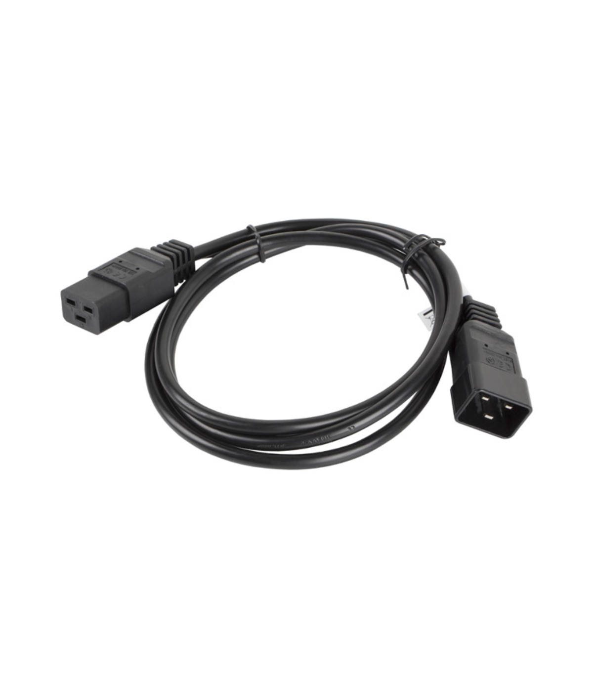 CABLE ALIMENTACION LANBERG IEC320 C19 A IEC320 C20 VDE 1.8M