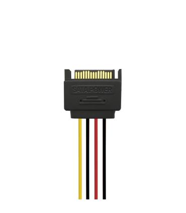 CABLE SATA ALIMENTACION SATAM-2XSATAH 20CM AISENS A131-0353