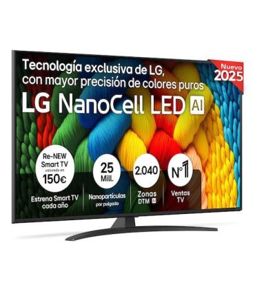 TV LG NANOCELL AI 55NANO81A6A 55? 4K SMART TV WEBOS LED HDR