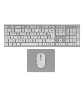 Tacens 3EN1 Teclado+Ratn+Alfom Inalmbrico Blanco