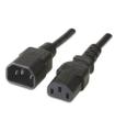 Ewent Cable Alimentacin VDE C14-C13, M/F, 1.80 M