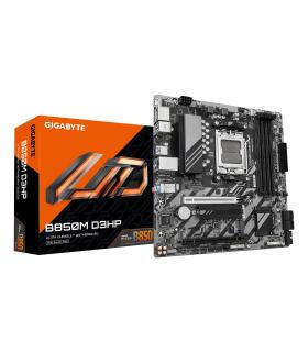 GIGABYTE B850M D3HP Placa Base - Procesadores AMD Ryzen Serie 9000, 5+2+2 Fases VRM Digitales, Hasta 8200MHz DDR5 (OC), 1xPCIe 5