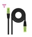 Cable De Red RJ45 UTP Nanocable 10.20.1415-BK Cat.6  15m  Negro