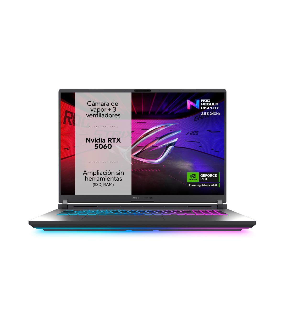 PORTATIL ASUS ROG STRIX G815JMR-S8051 I7-1465H 32GB 1TB RTX5060 18"WUXGA FreeDOS