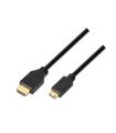 CABLE HDMI AISENS A MINI HDMI ALTA VELOCIDAD A M-C M NEGRO 1.8M