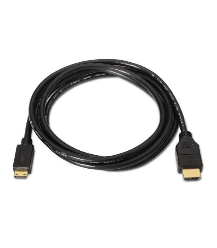 CABLE HDMI AISENS A MINI HDMI ALTA VELOCIDAD A M-C M NEGRO 1.8M