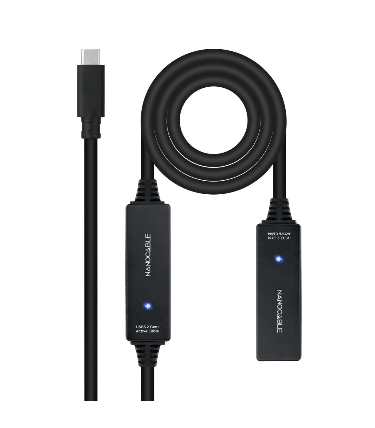 Nanocable Cable USB 3.2 Amplif. C M-C H 10 M
