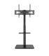 Soporte De Suelo Inclinable  Ajustable TooQ MOON FS2287M-B Para TV De 37-75'  Hasta 40kg