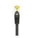 CABLE RED AISENS LATIGUILLO RJ45 LSZH CAT.7 SFTP PIMF 25CM NEGRO