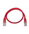 CABLE RED LATIGUILLO RJ45 CAT.6 UTP AWG24 ROJO 2.0M AISENS A135-0239