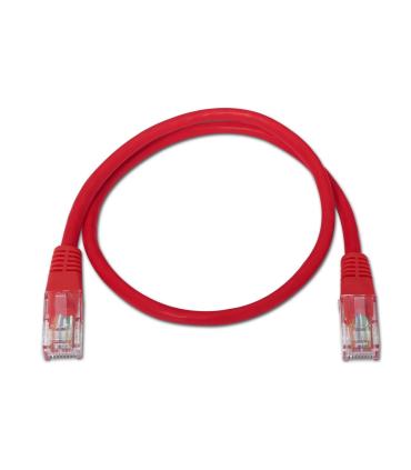 CABLE RED LATIGUILLO RJ45 CAT.6 UTP AWG24 ROJO 2.0M AISENS A135-0239