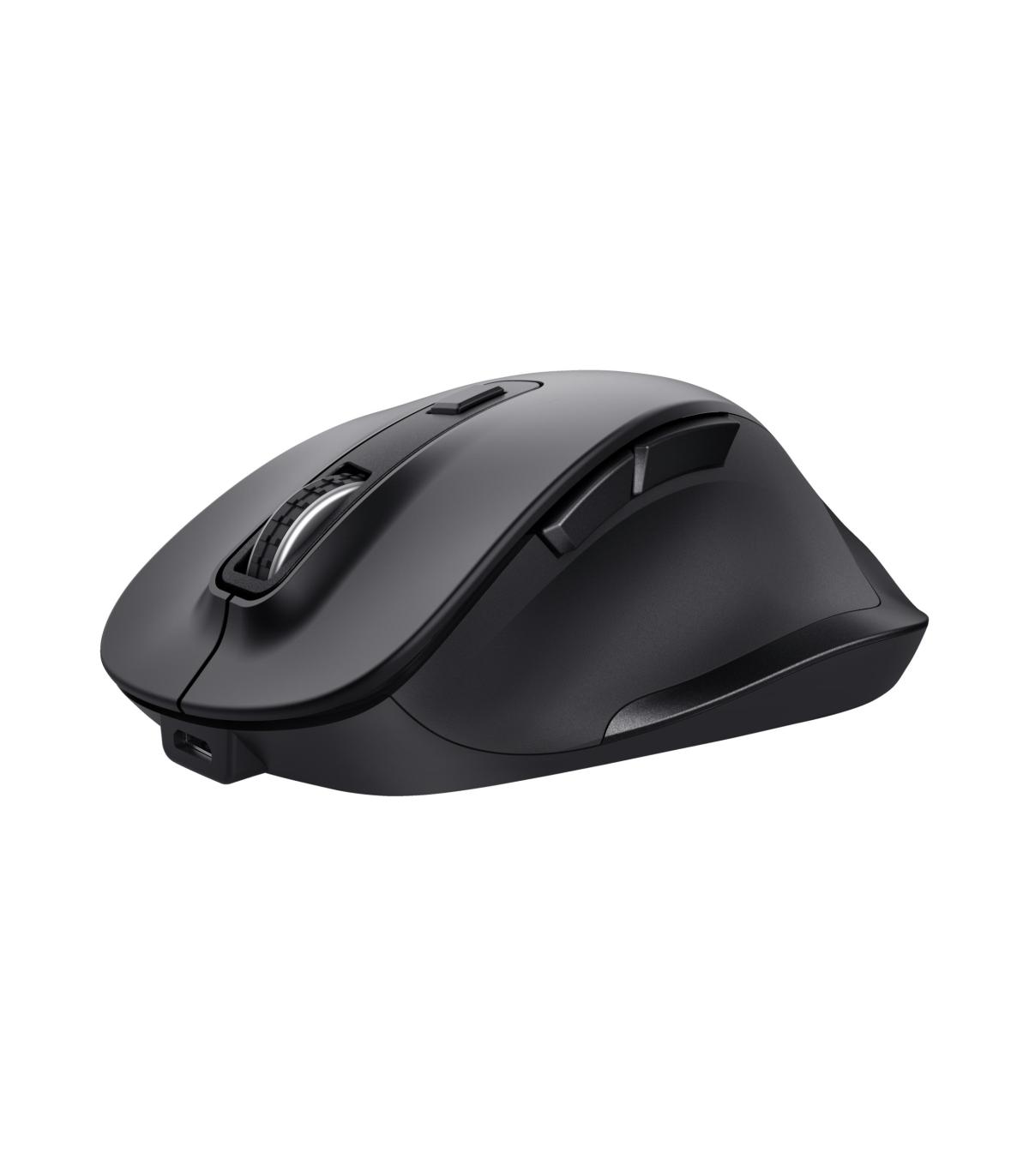 Ratn Ergonmico Inalmbrico Trust Fyda Eco  Batera Recargable  Hasta 2400 DPI