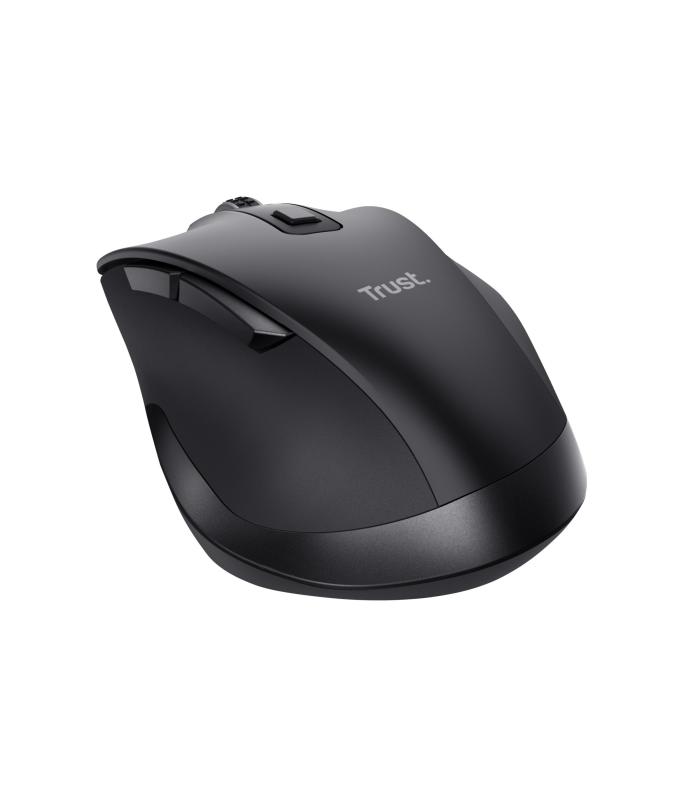 Ratn Ergonmico Inalmbrico Trust Fyda Eco  Batera Recargable  Hasta 2400 DPI
